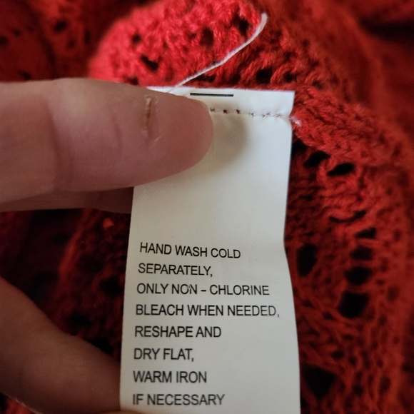 JEANNE PIERRE 100% Cotton Knit Pullover Sweater Size Medium - Picture 9 of 10